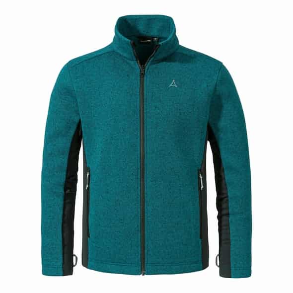 Schöffel ZipIn Fleece Oberau M Herren Wanderjacke (Petrol 48) Fleecejacken von Schöffel