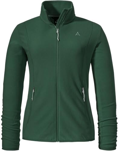 Schöffel Damen Jk Style Ash Wms Fleecejacke, Dark Jade, 38 EU Schöffel Damen Jk Style Ash Wms Fleecejacke, Dark Jade, 38 EU von Schöffel