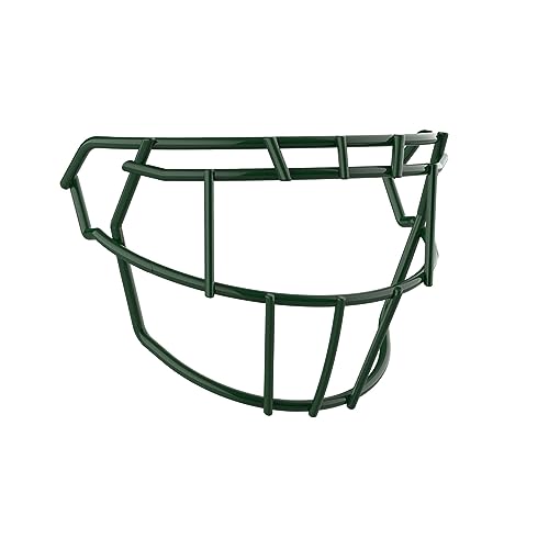 Schutt F7 Fußball Gesichtsmasken für Schutt F7 Fußballhelme, F7 TEGOP II-NB-VC, Dunkelgrün, Titan von Schutt