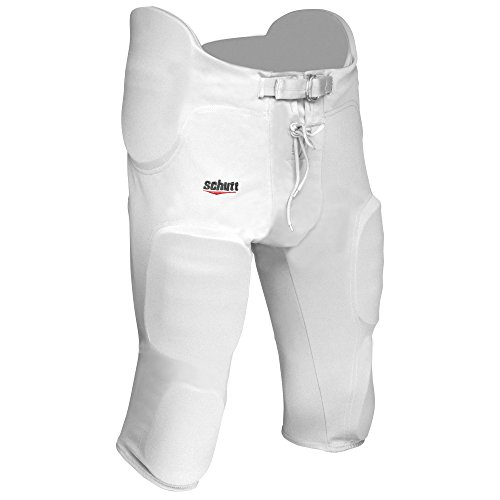 Schutt Sports Jugend All-in-One Poly Knit Fußball Hose, klein, weiß Schutt Sports Jugend All-in-One Poly Knit Fußball Hose, klein, weiß von Schutt