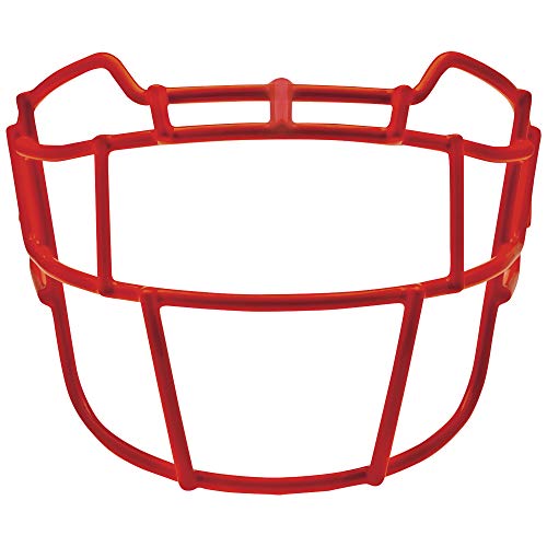 Schutt Sports VEGOP TRAD Vengeance Varsity Football Gesichtsschutz, Karbonstahl, Scharlachrot von Schutt