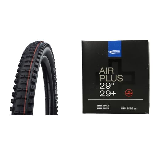 Cop.Sw 29X2,60 Big Betty Addix Soft Supgr Tle & Unisex – Erwachsene Schlauch SV 19+AP Air Plus, Schwarz, 29 Zoll Cop.Sw 29X2,60 Big Betty Addix Soft Supgr Tle & Unisex – Erwachsene Schlauch SV 19+AP Air Plus, Schwarz, 29 Zoll von Schwalbe