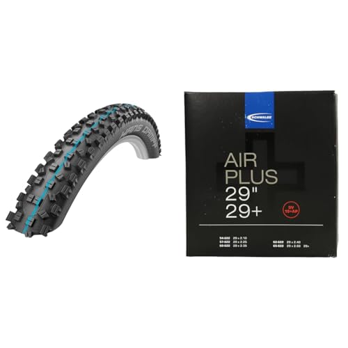 Cop.Sw 29X2,60 Hans Dampf Addix Spgrip Tle St & Unisex – Erwachsene Schlauch SV 19+AP Air Plus, Schwarz, 29 Zoll Cop.Sw 29X2,60 Hans Dampf Addix Spgrip Tle St & Unisex – Erwachsene Schlauch SV 19+AP Air Plus, Schwarz, 29 Zoll von Schwalbe