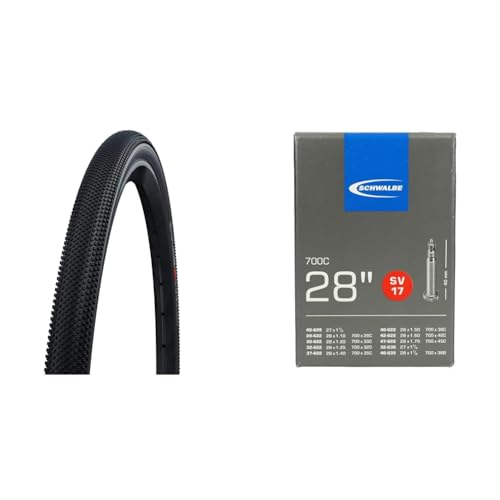 Cop.Sw 700X40 G-One Allround Perfor Tle 21 & Unisex – Erwachsene Fahrradschlauch SV17 28/47-622/635 EK 40 mm Schlauch, schwarz, 28 Cop.Sw 700X40 G-One Allround Perfor Tle 21 & Unisex – Erwachsene Fahrradschlauch SV17 28/47-622/635 EK 40 mm Schlauch, schwarz, 28 von Schwalbe