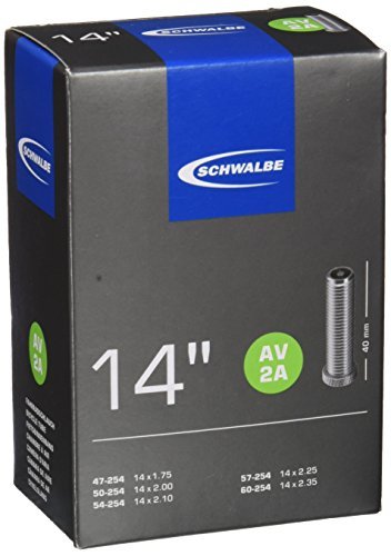 Schwalbe 3 – Schlauch für Fahrrad, 40,64 cm (16 Zoll), Verpackung kann variieren, Schwarz , 18-Zoll von Schwalbe