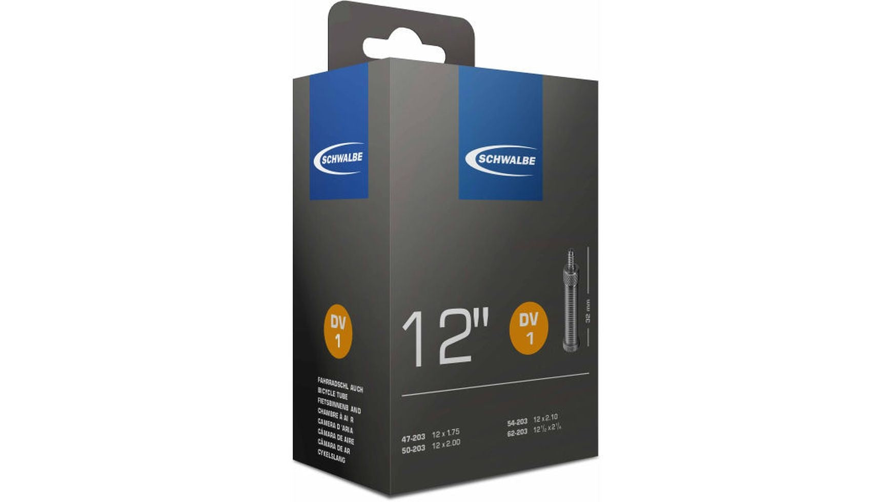 Schwalbe DV 1 Schlauch 12 Zoll Schwalbe DV 1 Schlauch 12 Zoll von Schwalbe
