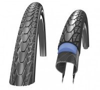 Schwalbe - Marathon Plus Reflex – Trekkingreifen mit Reflexstreifen für Fahrräder., Marathon Plus Reflex, Farbe 63, 28 x 1 1/4 von Schwalbe