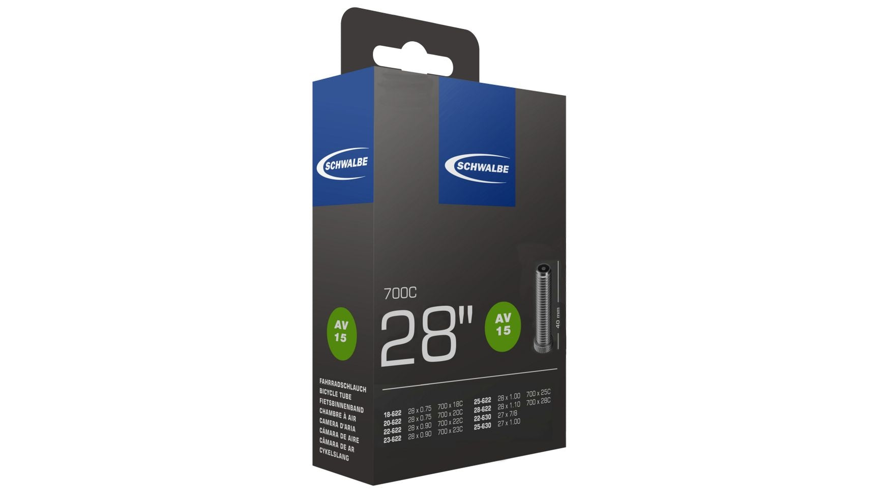 Schwalbe Schlauch AV15 28 Zoll Schwalbe Schlauch AV15 28 Zoll von Schwalbe