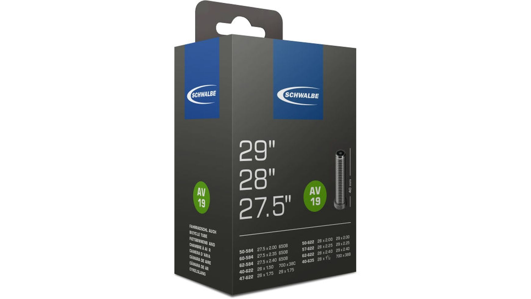 Schwalbe Schlauch AV19 Schwalbe Schlauch AV19 von Schwalbe