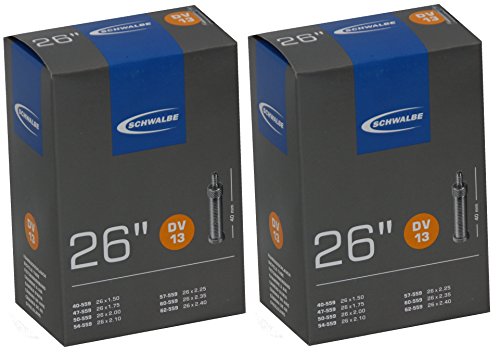 Schwalbe Schlauch DV 13 - 26" - 2er Set Dunlopventil Schwalbe Schlauch DV 13 - 26" - 2er Set Dunlopventil von Schwalbe