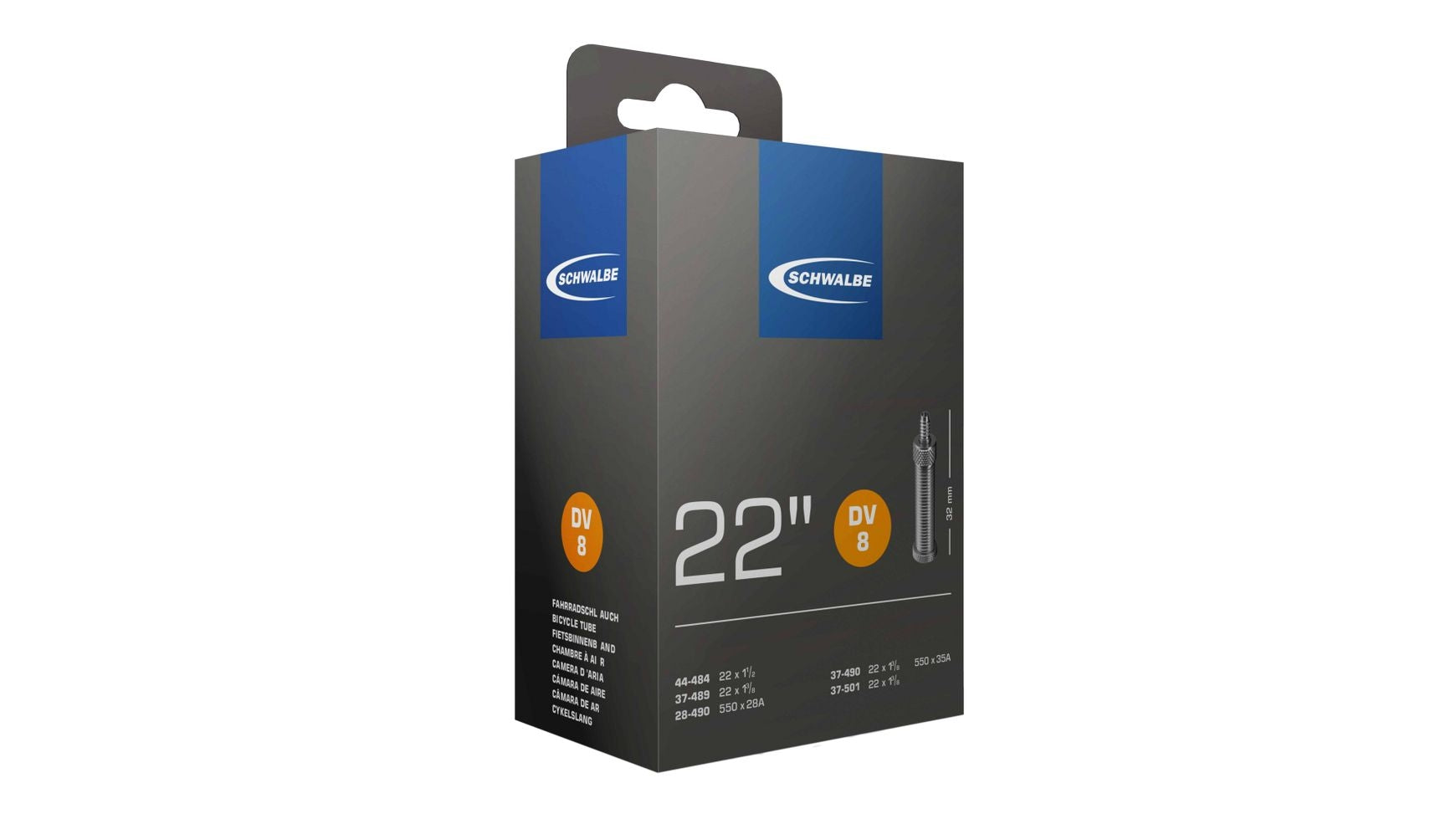 Schwalbe Schlauch DV 8 40-457 Schwalbe Schlauch DV 8 40-457 von Schwalbe