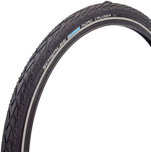 Schwalbe Unisex – Erwachsene Fahrradreifen, Schwarz, Road Cruiser K-Guard, TwinSkin 44-484-TwinSkin von Schwalbe