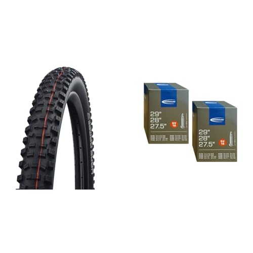 Schwalbe Unisex – Erwachsene Reifen Hans Dampf HS491 ST, schwarz, 29 Zoll & Unisex-Adult 10430343 Fahrradschläuche, Schwarz, 29'', 28'' 27.5'' von Schwalbe