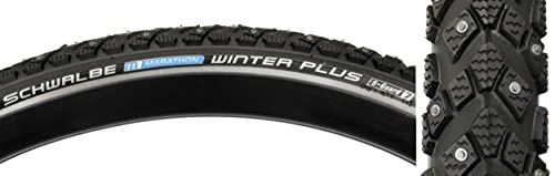 Schwalbe Winter Plus Fahrradreifen, Schwarz, 26x2.15 Schwalbe Winter Plus Fahrradreifen, Schwarz, 26x2.15 von Schwalbe