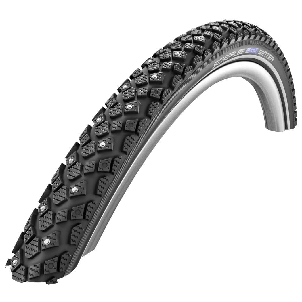 Winter Drahtreifen - 26x1.75 Zoll - K-Guard - Reflexstreifen - schwarz von Schwalbe