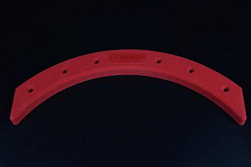 Die Leiste 20mm Bogen Campusleiste Fingertraining Hangeltraining Klettergriff Ninja Sport Griffkraft Piston Grip Strength von Schwarz Klettersport