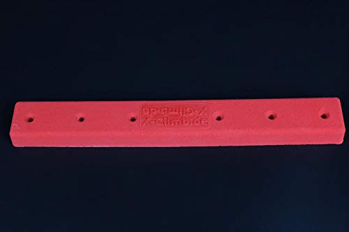 Die Leiste 20mm gerade Campusleiste Fingertraining Hangeltraining Klettergriff Ninja Sport Griffkraft Piston Grip Strength von Schwarz Klettersport