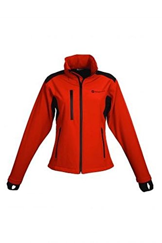 Schwarzwolf outdoor Damen Breva Softshelljacke, Rot, S von Schwarzwolf outdoor