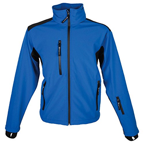 Schwarzwolf outdoor Herren Breva Softshelljacke, Blau, XL von Schwarzwolf outdoor