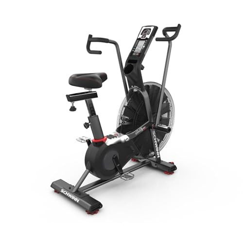 Schwinn Airdyne AD8, Profi-Fitnessbike mit grenzenlosem Luftwiderstand, LCD-Konsole mit Watt-Anzeige, Trainingsprogramme für HIIT, max. Benutzergewicht 160 kg, Trinkflaschenhalterung, Crossfit Trainer Schwinn Airdyne AD8, Profi-Fitnessbike mit grenzenlosem Luftwiderstand, LCD-Konsole mit Watt-Anzeige, Trainingsprogramme für HIIT, max. Benutzergewicht 160 kg, Trinkflaschenhalterung, Crossfit Trainer von Schwinn Fitness
