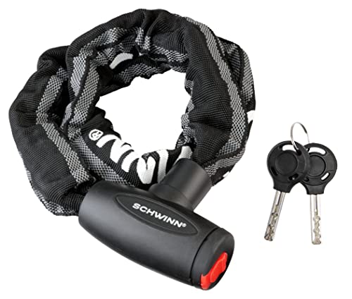 Schwinn High Security Reflective Chain Lock Fahrradschloss, Schwarz, 3 Foot/8mm Cha Schwinn High Security Reflective Chain Lock Fahrradschloss, Schwarz, 3 Foot/8mm Cha von Schwinn