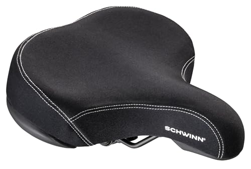 Schwinn Erwachsene, Unisex Comfort Fahrradsattel, Commuter/Foam Wide, Bike Seat von Schwinn