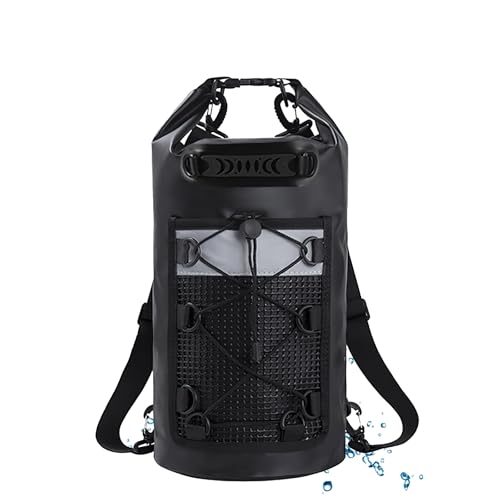 Dry Bag wasserdichte Tasche, 20L Packsack Wasserdicht mit Langen Doppeltem Verstellbarer Schulterriemen, wasserdichte Seesack für Schwimmen, Kajak, Rafting, Camping Rucksack Dry Bag wasserdichte Tasche, 20L Packsack Wasserdicht mit Langen Doppeltem Verstellbarer Schulterriemen, wasserdichte Seesack für Schwimmen, Kajak, Rafting, Camping Rucksack von SciFiVisi