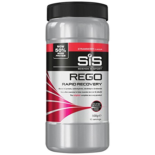 SIS Science in Sport REGO Rapid Recovery (500g) Strawberry von Science in Sport