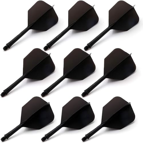Scinzene 9 Stück Dart Flights Mit Schaft, 75mm Dart Zubehör, Dart Flight, K Flex Flights Darts, Target K Flex, Dart Schäfte, Kflex Dart Flights Scinzene 9 Stück Dart Flights Mit Schaft, 75mm Dart Zubehör, Dart Flight, K Flex Flights Darts, Target K Flex, Dart Schäfte, Kflex Dart Flights von Scinzene