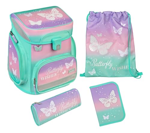 Scooli EasyFit Schulranzen-Set 5-teilig Butterfly Wishes Scooli EasyFit Schulranzen-Set 5-teilig Butterfly Wishes von Scooli