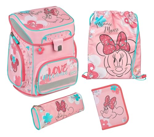Scooli, MIUX8255, EasyFit Schulranzen Set, 5tlg.-Minnie Mouse, Niños Scooli, MIUX8255, EasyFit Schulranzen Set, 5tlg.-Minnie Mouse, Niños von Scooli
