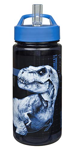 Scooli Trinkflasche Jurassic World - Trinkflasche für Kinder mit Motiv - Wasserflasche aus Kunststoff BPA frei - ca. 500ml Fassungsvermögen - integrierter Strohhalm - ideal für Kindergarten und Schule Scooli Trinkflasche Jurassic World - Trinkflasche für Kinder mit Motiv - Wasserflasche aus Kunststoff BPA frei - ca. 500ml Fassungsvermögen - integrierter Strohhalm - ideal für Kindergarten und Schule von Scooli