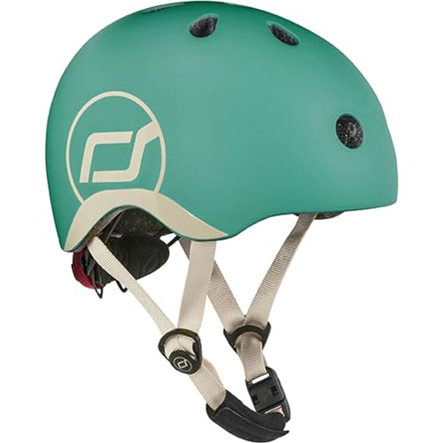 Scoot & Ride Kinder Fahrradhelm, Forest, 45 bis 51cm von Scoot & Ride