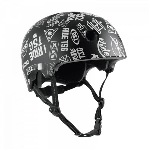 TSG BMX/Dirt Helm Meta Schwarz Gr. L/XL von TSG