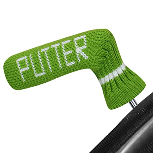 Scott Edward Putter-Abdeckung für Golfklingen, 1 Stück, doppellagig, gestrickt, passend für Blade Putter, niedlich und weich Scott Edward Putter-Abdeckung für Golfklingen, 1 Stück, doppellagig, gestrickt, passend für Blade Putter, niedlich und weich von Scott Edward