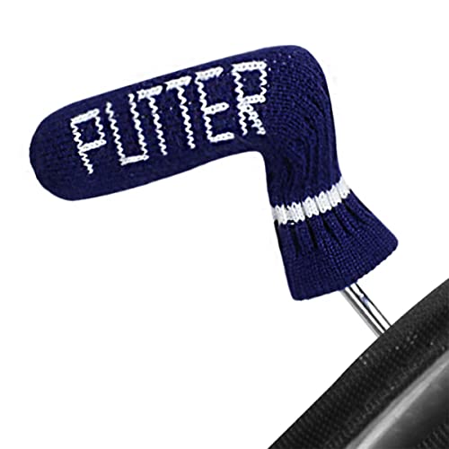 Scott Edward Putter-Abdeckung für Golfklingen, 1 Stück, doppellagig, gestrickt, passend für Blade Putter, niedlich und weich Scott Edward Putter-Abdeckung für Golfklingen, 1 Stück, doppellagig, gestrickt, passend für Blade Putter, niedlich und weich von Scott Edward