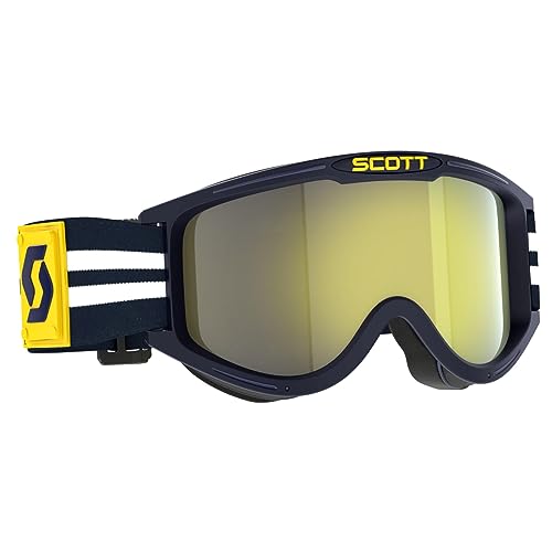 Scott 89X Era MX Goggle Cross/MTB Brille blau/gelb chrom von Scott