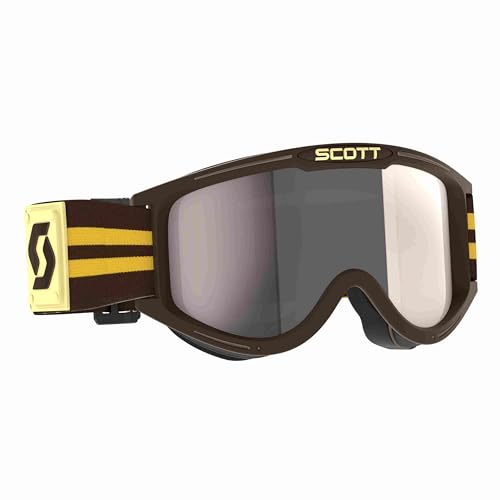 Scott 89X Era MX Goggle Cross/MTB Brille braun/silberfarben chrom von Scott