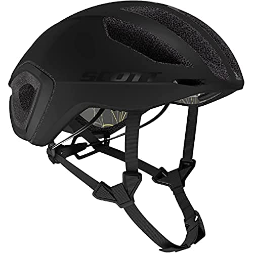 Scott Cadence Plus MIPS Rennrad Fahrrad Helm Stealth schwarz 2023: Größe: L (59-61cm) von Scott