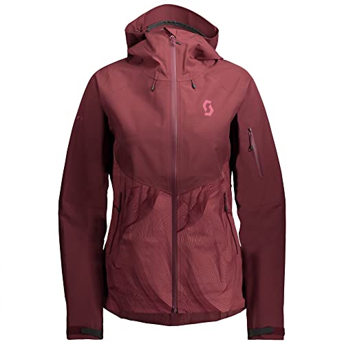 Scott Damen Explorair 3L Hardshelljacke rot XS von Scott