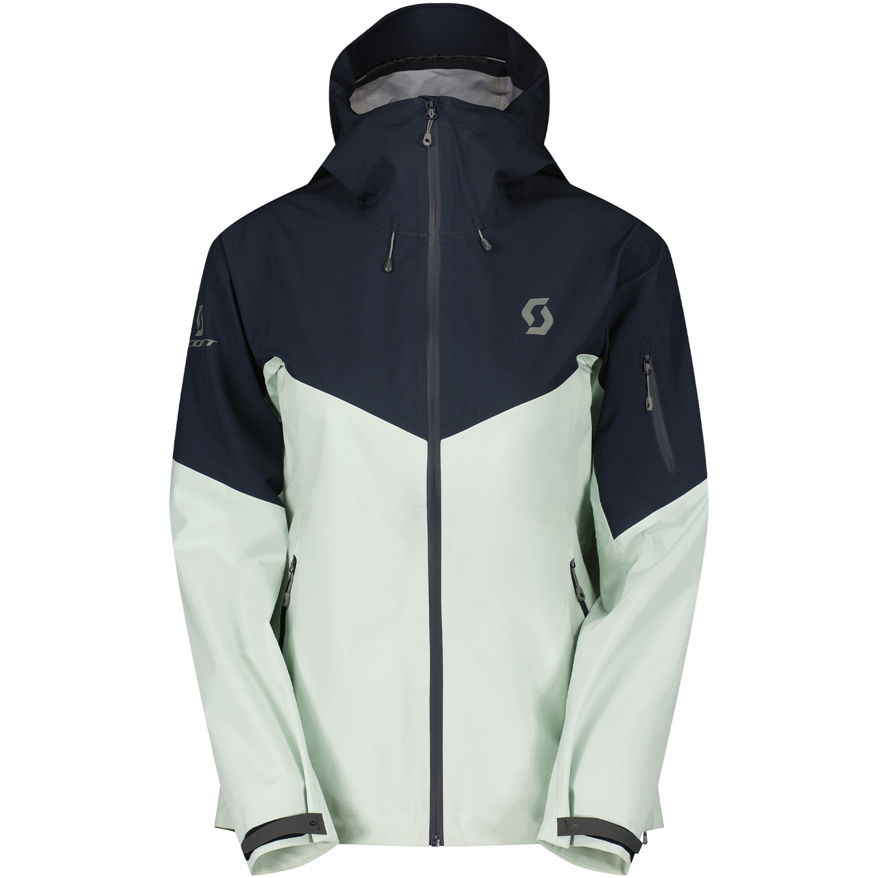 Scott Damen Skijacke EXPLORAIR 3L fresh green-dark blue Scott Damen Skijacke EXPLORAIR 3L fresh green-dark blue von Scott