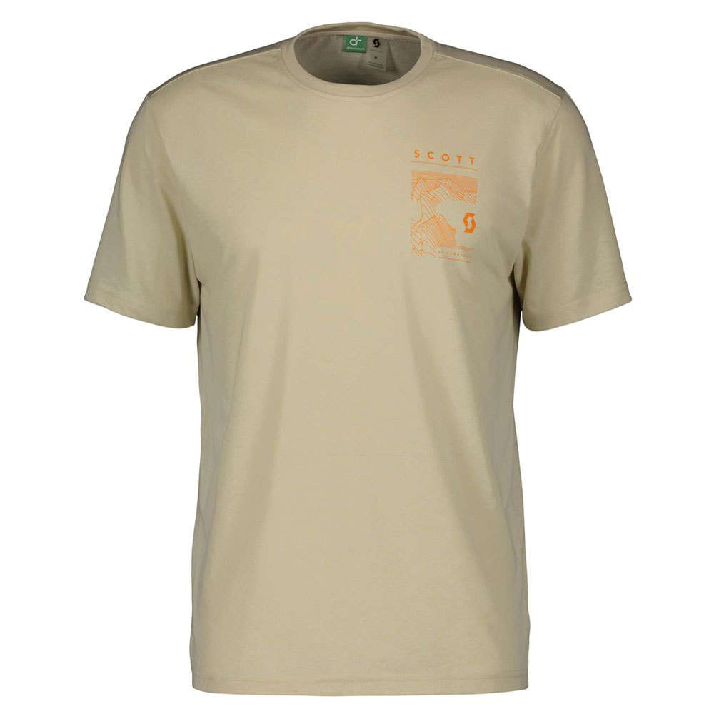 Scott Defined Dri Short Sleeve T-shirt Beige S Mann von Scott