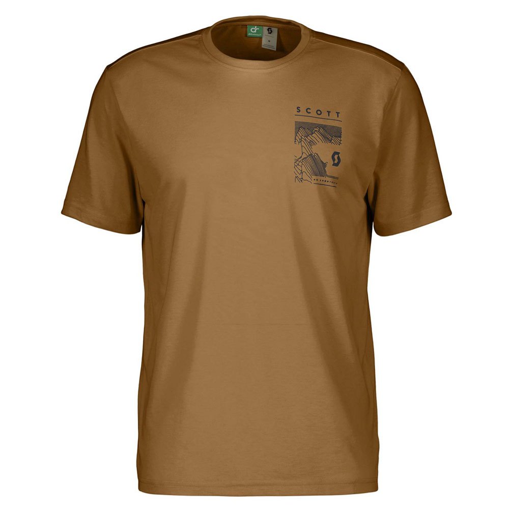 Scott Defined Dri Short Sleeve T-shirt Beige XL Mann von Scott