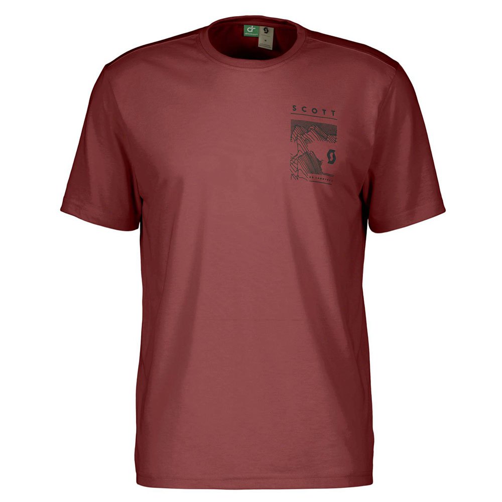 Scott Defined Dri Short Sleeve T-shirt Rot M Mann von Scott