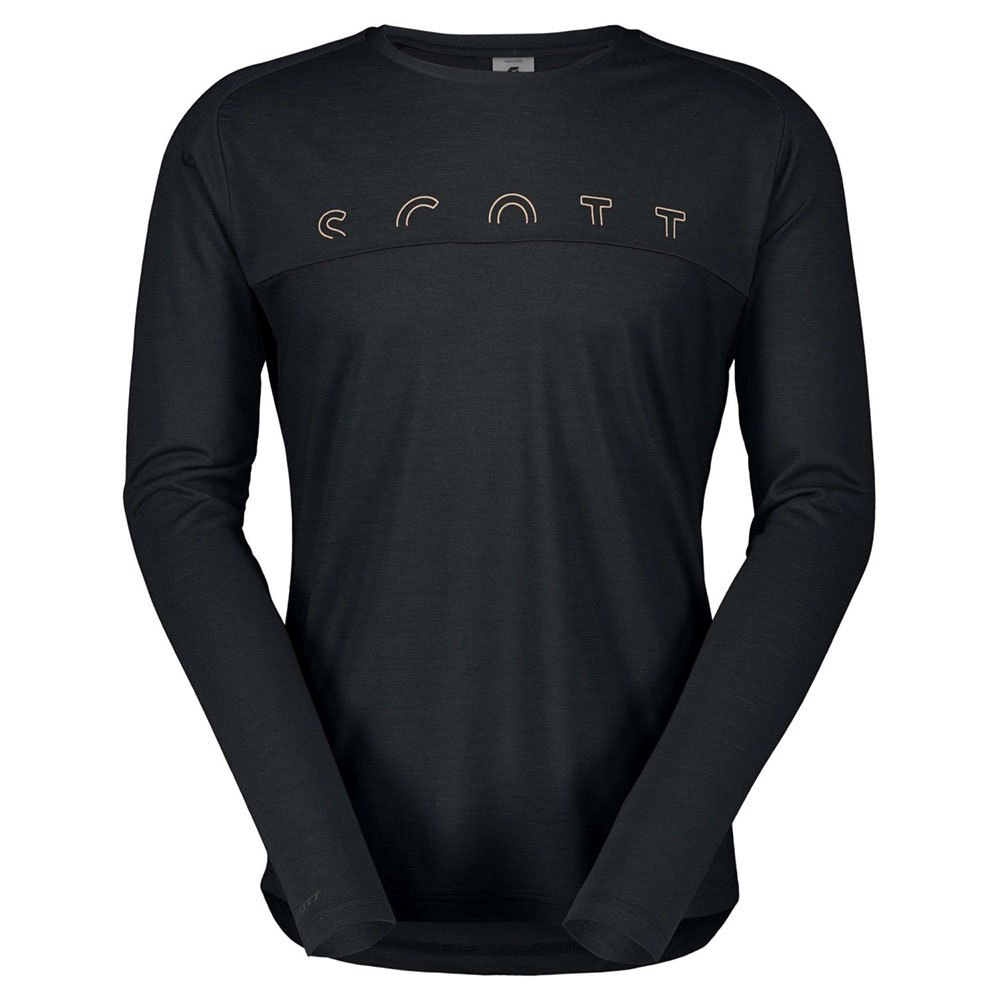 Scott Defined Merino Long Sleeve T-shirt Schwarz S Mann von Scott