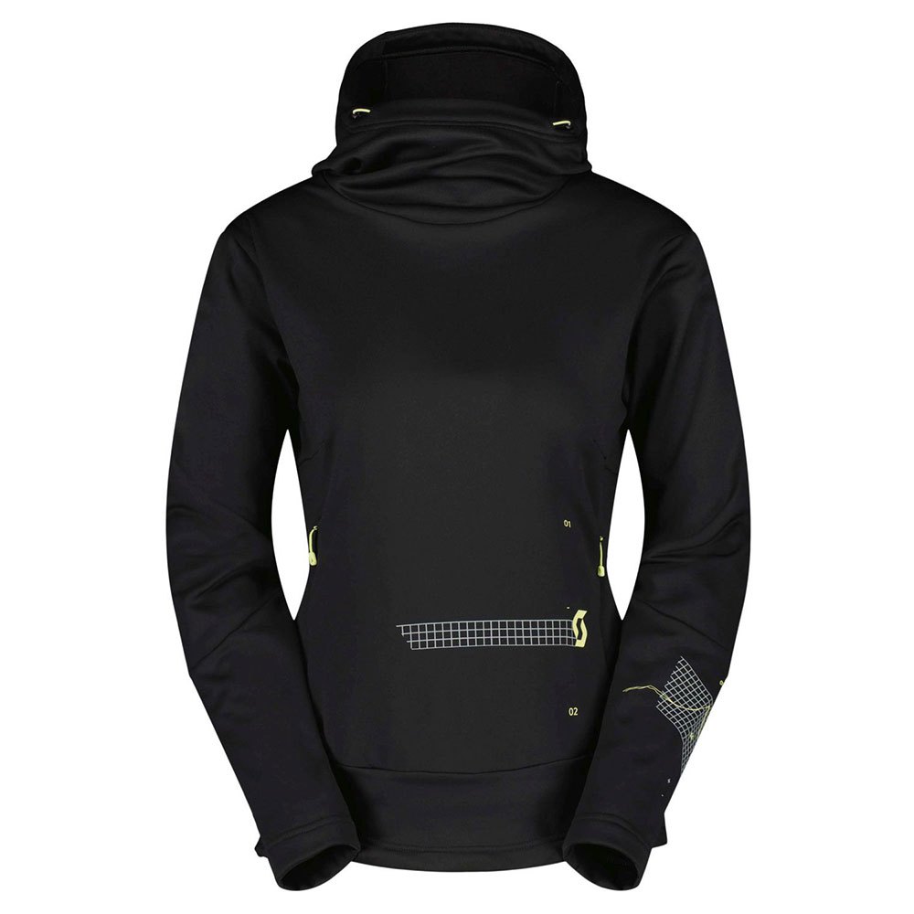 Scott Defined Mid Hoodie Schwarz XL Frau von Scott