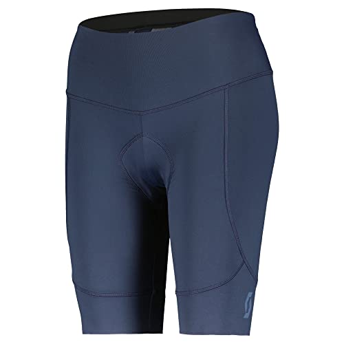 Scott W Endurance 10 +++ Shorts Blau - Moderne funktionale Damen Rennrad Shorts, Größe M - Farbe Dark Blue - Metal Blue von Scott