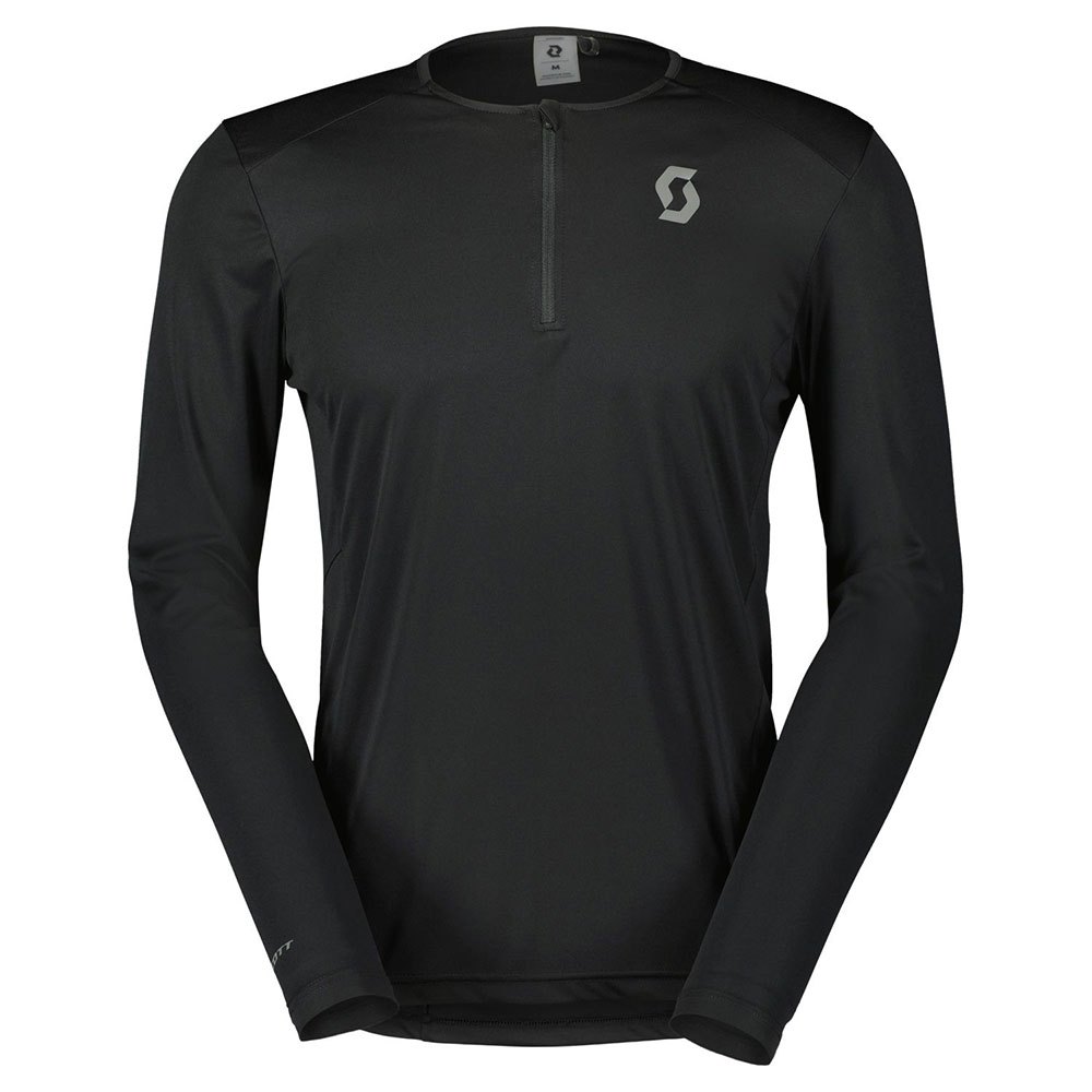 Scott Endurance Tech Long Sleeve T-shirt Schwarz S Mann von Scott