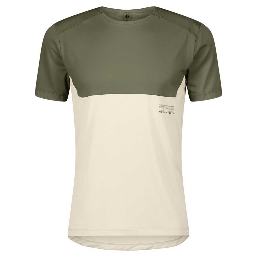 Scott Endurance Tech Short Sleeve T-shirt Grün M Mann von Scott