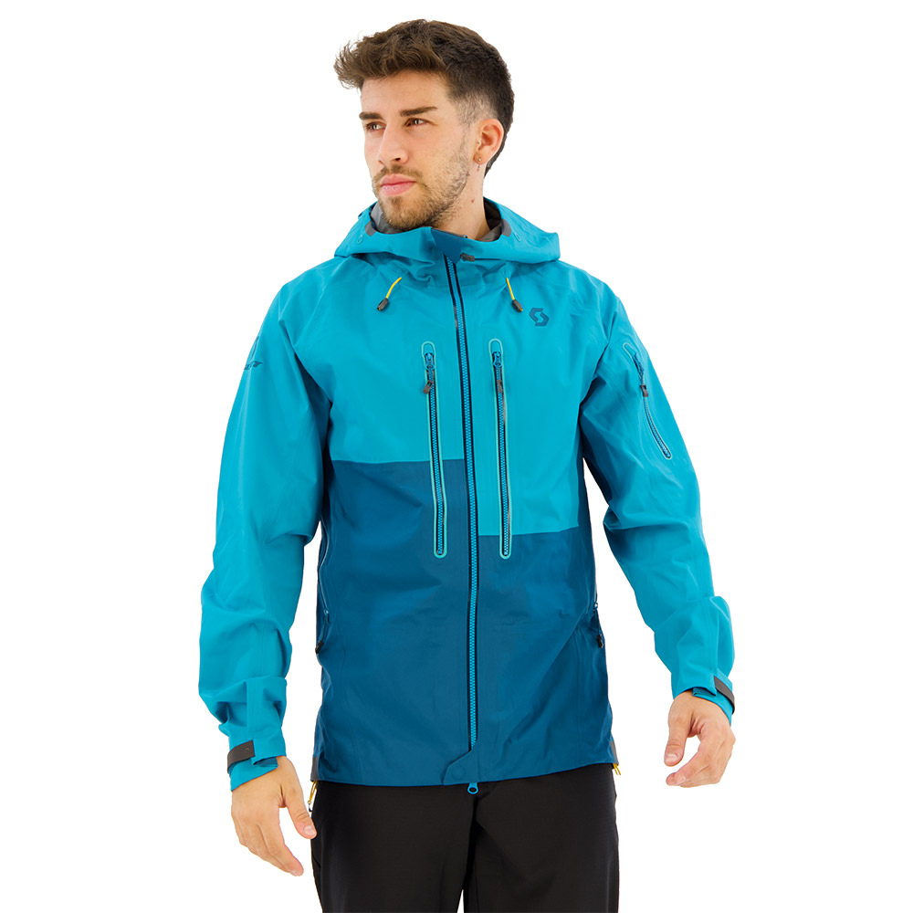 Scott Explorair 3l Se Hoodie Jacket Blau S Mann Scott Explorair 3l Se Hoodie Jacket Blau S Mann von Scott